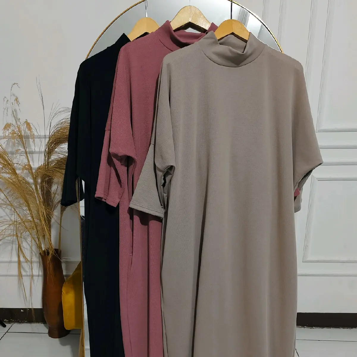 Alisya Gamis Kneet Batwing Muslim