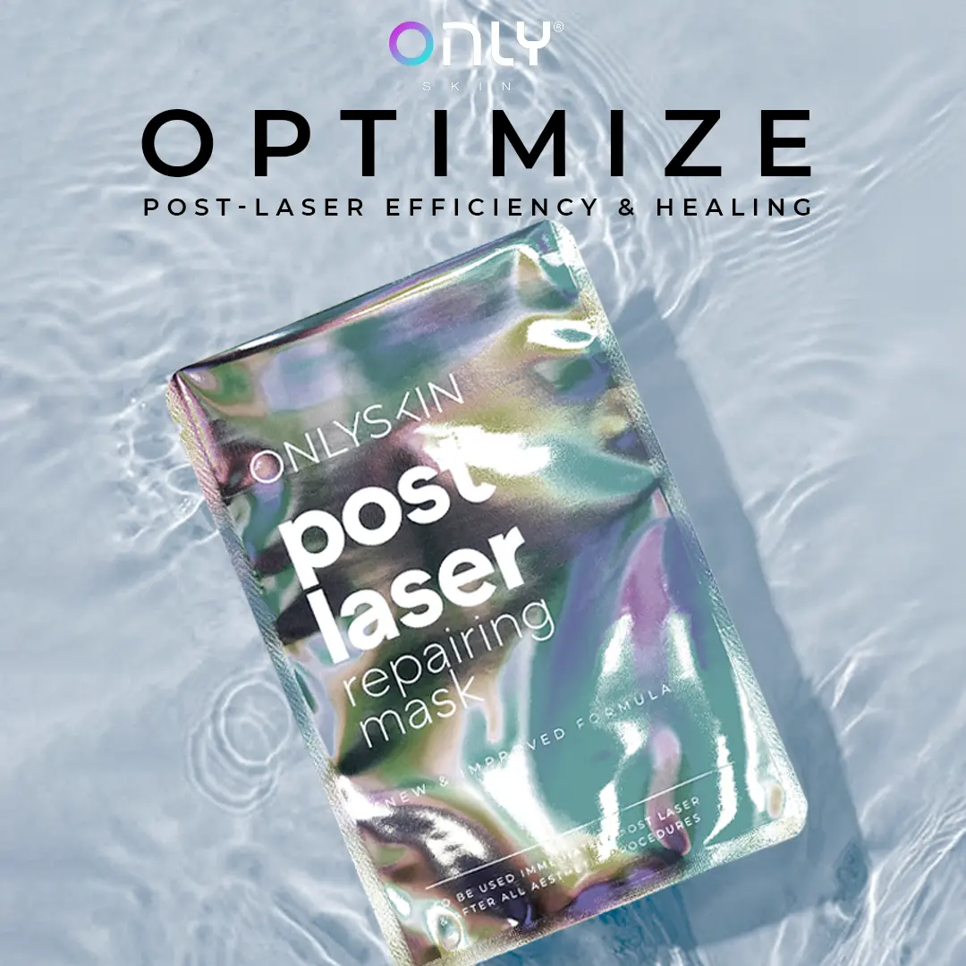 ONLYSKIN Post Laser Repairing Sheet Mask for Skin Repair and Epidermal Healing - Daily - Aesthetic, Skincare