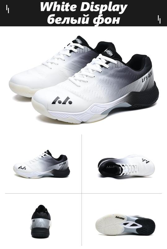 Product Introduction of New Original LEFUS Men Women Badminton Tennis Shoes for Women Pickleball Shoes Squash Volleyball Lace-up Sneakers for Indoor Outdoor Court Training Cushioning Table Tennis Sneakers 10