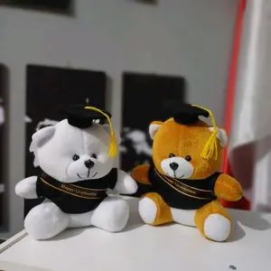 BONEKA BERUANG WISUDA PLUS SLEMPANG