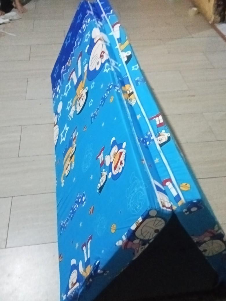 Kasur lipat 2 uk 180x120x10cm muat 2 orang dewasa Busa