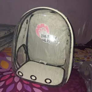 Pawsitive Vibes x Fadil Jaidi Tas Astronout | Tas Astronot Kucing Anjing | Tas Transparan | Pet Cargo Tas Kucing Murah | Tas Ransel Hewan atau Travel Bag Nyaman dan Anti Air Cat Bag Pet Bag - Tas Kucing Jumbo - Pet Cargo Astronot - Tas Gendong Kucing