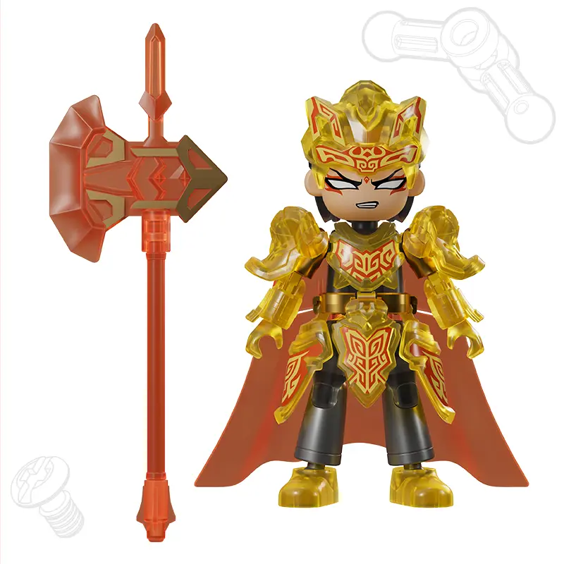 Blokees Blind Box Hero Infinity GVT04:Mainan Anak,Balok kayu/Blok,toys,Figur Susun action figures 2