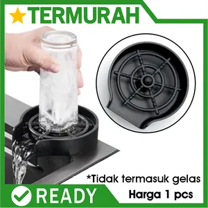 Alat Pencuci Gelas Botol Otomatis Jug Rinser Glass Cleaner Automatic Cup Washer