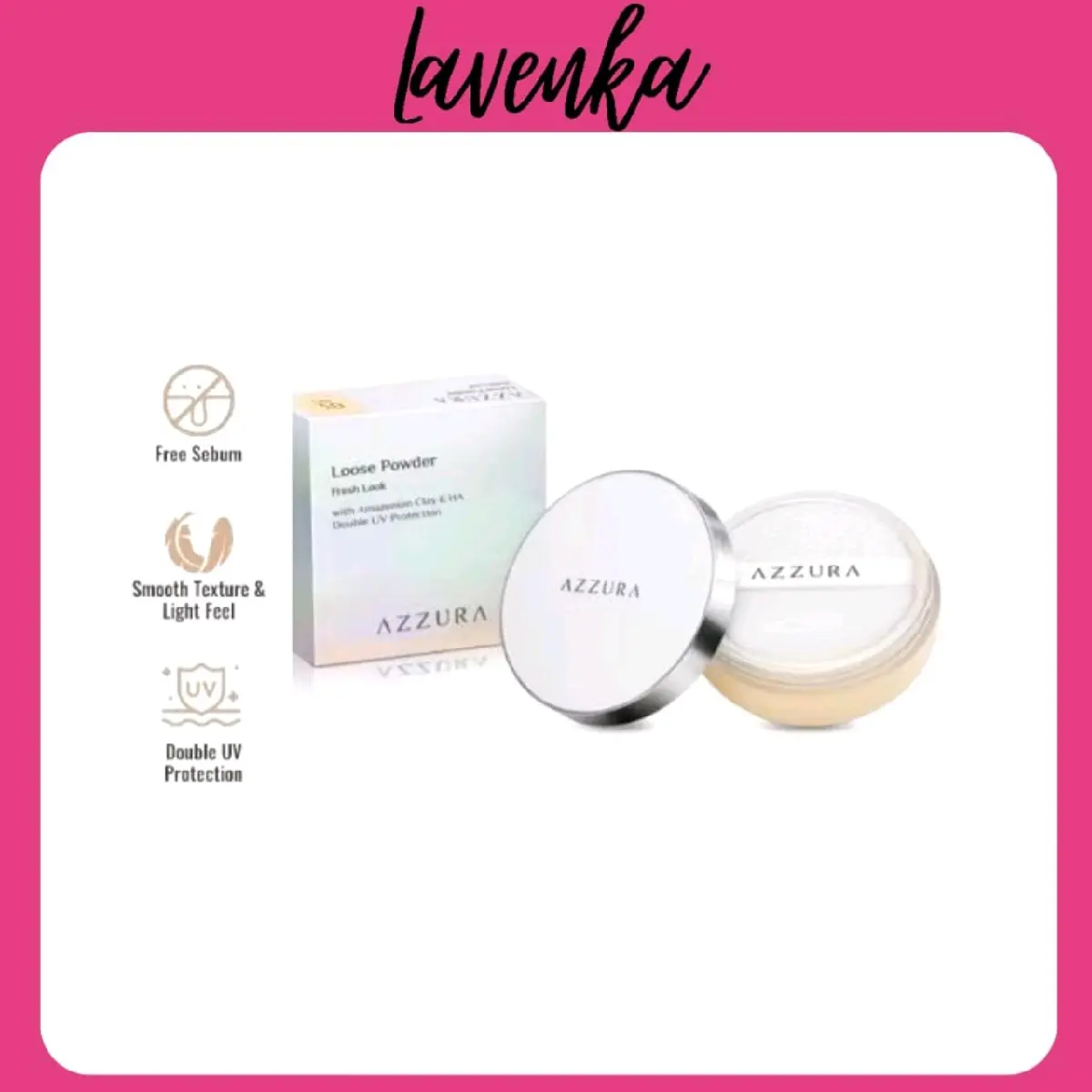 AZZURA LOOSE POWDER / BEDAK TABUR 30gr