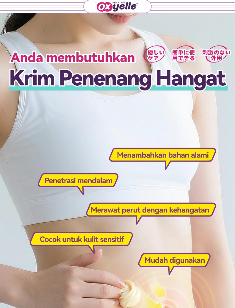 Oxyelle Krim Herbal  - Nyaman, Ringan, Perawatan Harian