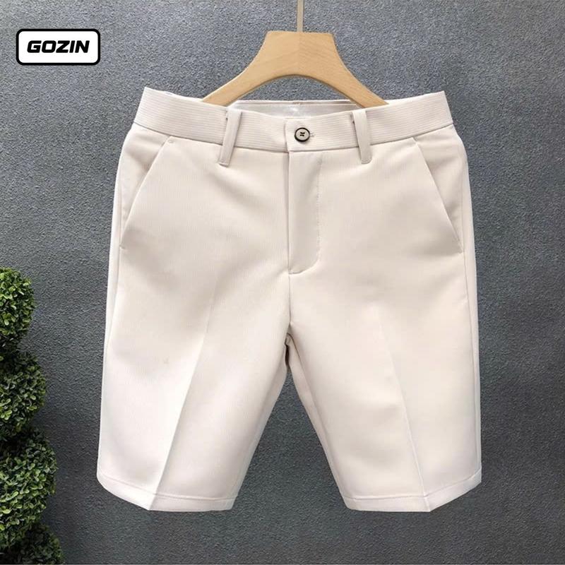 Quần Short Nam GOZIN STORE Tây Âu Chất Vải Vitex Mềm Mại, Quần Ngố Nam Kiểu Dáng Thanh Lịch Menswear
