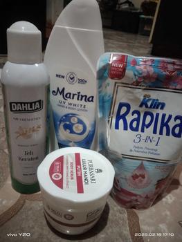 Product Review of Purbasari Lulur Mandi 200gr Body Scrub Mencerahkan Melembabkan Menyamarkan flek hitam from B**a S**a 3