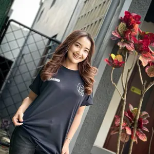 RACERTEES Kaos Ice Smiling Hitam - RCT.1338