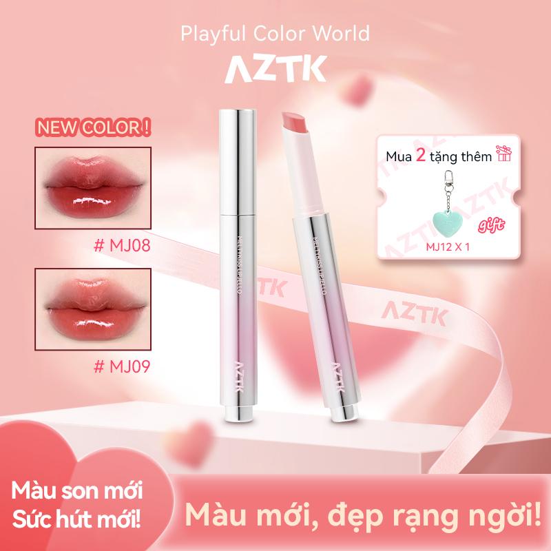 Son AZTK màu mới ombre – Bóng mượt, tôn da, học sinh dùng là auto xinh MJ07/MJ08/MJ09