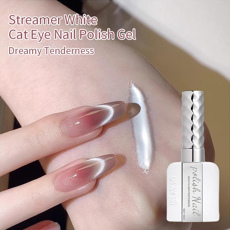 Gel Sơn Móng Tay Mắt Mèo, Màu Thời Trang Mới Mùa Thu Đông, Hạt Thủy Tinh Sứ, Sơn Móng Tay Mắt Mèo, Cần Đèn Làm Móng Để Khô, 2024