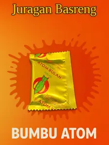 Atom Bulan Bumbu Penyedap Rasa 7 gram - Spices Instan penyedap Bubuk