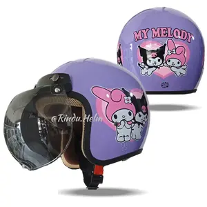 Helm Bogo Anak Motif My Melody Usia 5th Ke Atas Standard SNI
