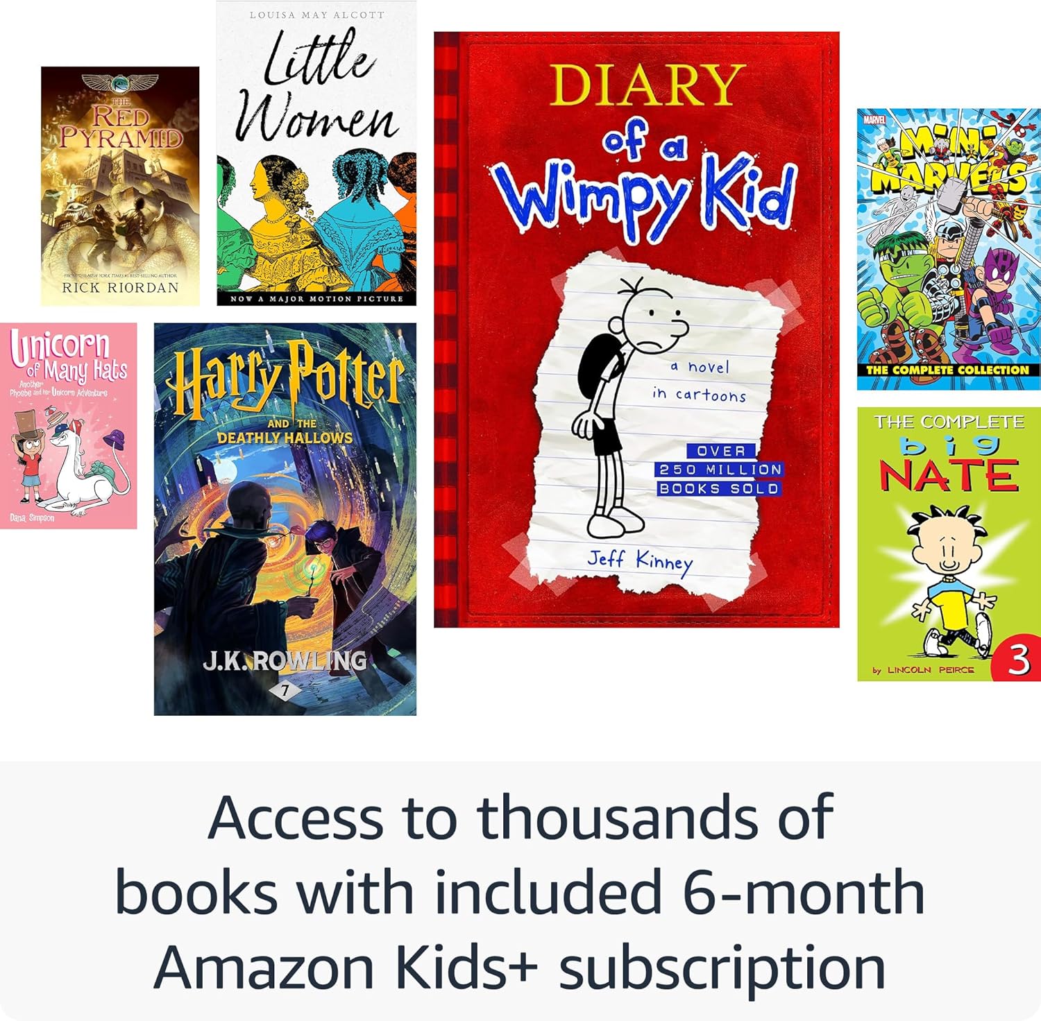 Amazon Kindle Paperwhite Kids 16GB (newest model) – larger 7" glare-free display