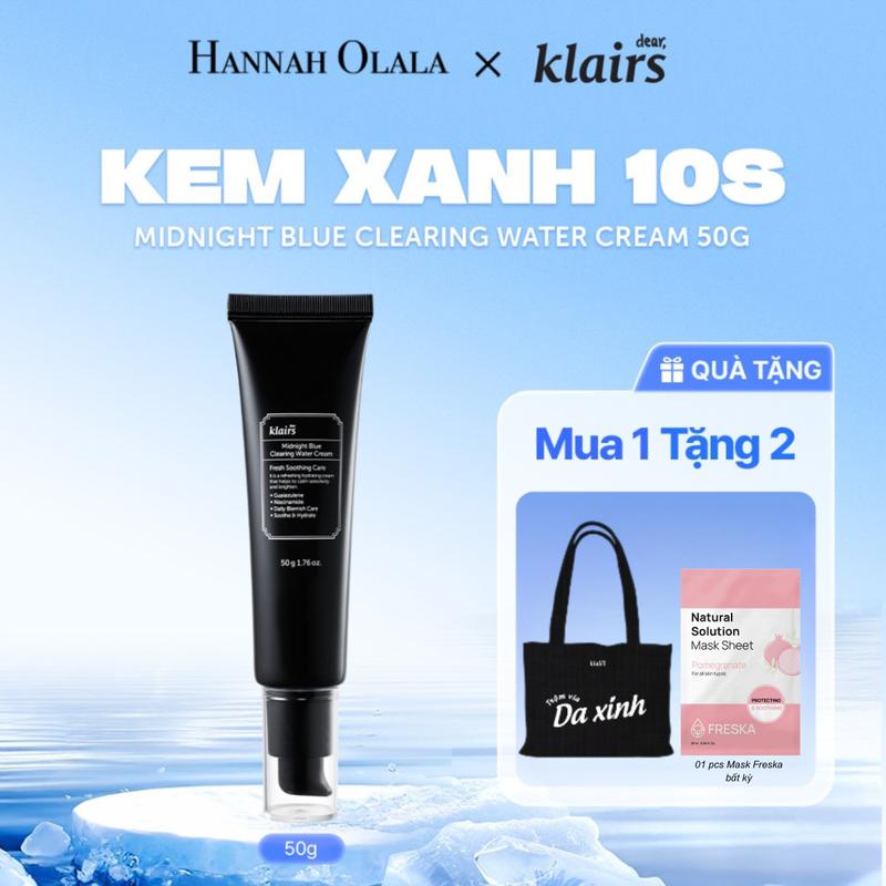 [DEAL ĐỘC QUYỀN] Kem dưỡng ẩm Dear, Klairs Midnight Blue Clearing Water Cream 50g