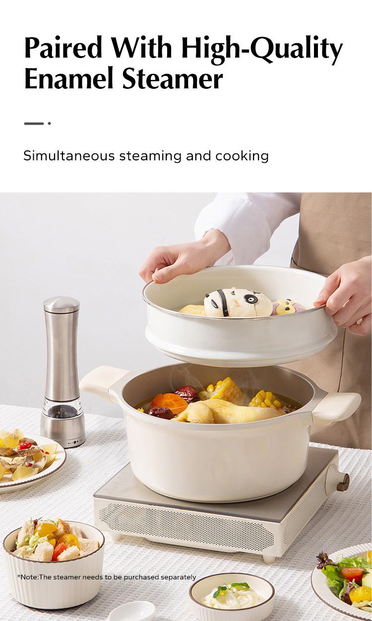 Product Introduction of Redchef Multipurpose Silicone Glass Lid Cover With Knob Suitable For Wok & Casserole & Pot & Frying Pan 24-26-28CM 30
