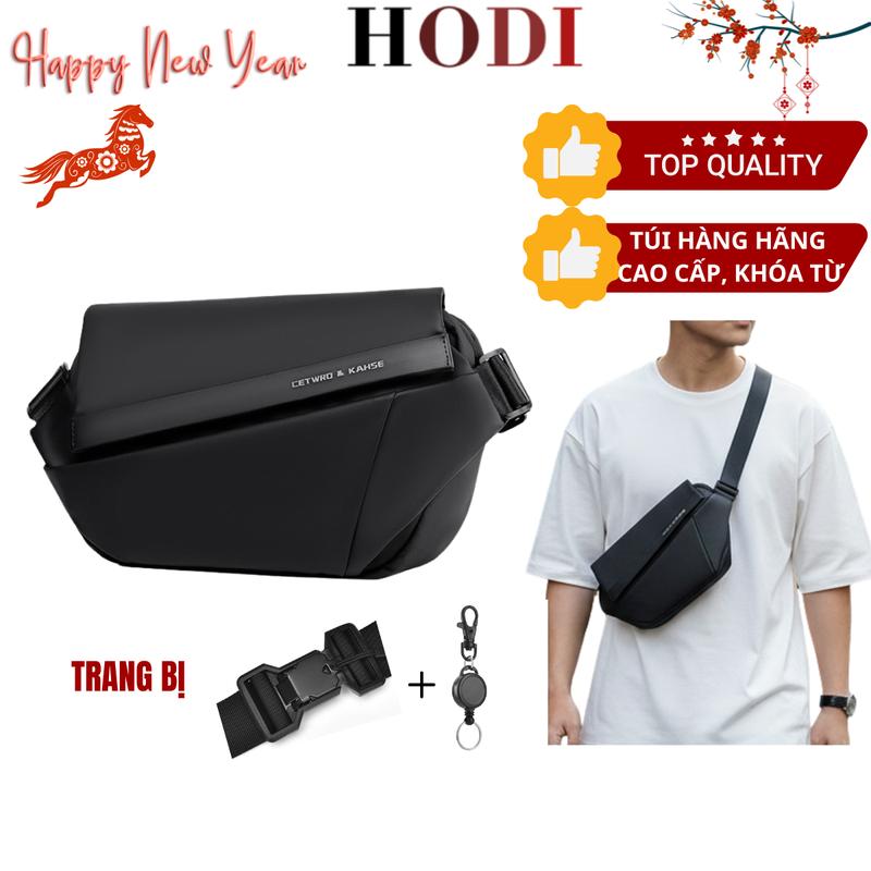  HODI Túi Đeo Chéo Nam Cao Cấp Mẫu Mới 2025 Chống Nước Vải Oxford Phong Cách Hiện Đại Đựng iPad Mini Size Vừa Dành Cho Nam Giới 20-40 HODI H032 