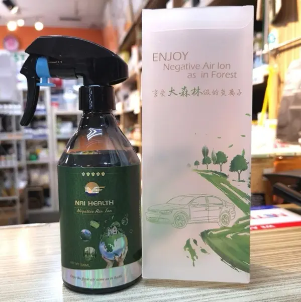 -IonsOffice, 300ml, NAI Health Negative Air Ion Liquid.  Spray in 10-20sq meter Room. Negative Oxygen ions Remove peculiar smell, people working inside like have their office near Water Falls or natural jungle Freshness, Energetic stay Focus all day long.