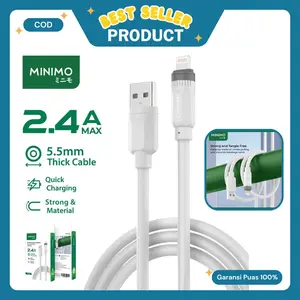 Minimo DSL02 Single Data Cable Lightning 5.5mm Charger Iphone Lightning Kabel Lightning