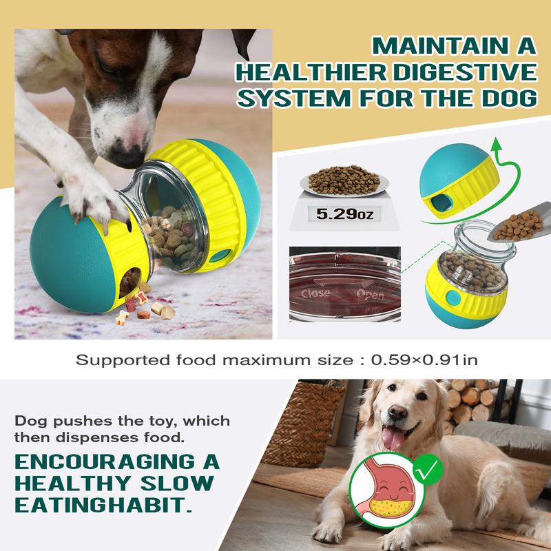 Product Introduction of Dog Puzzle Toy Heavy Duty Chew-Proof Interactive Treat Dispenser, Adjustable Slow Feeder Ball for Aggressive Chewers - Food-Grade ABS Mental Stimulation Toy (All Breed Sizes) 15