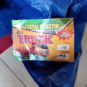King Star Terpal Plastik A3 Ukuran 2x3 Tahan Air dan Panas Terpal Tenda Gelaran Termurah Camping Outdoor Korean PE Tarpaulin