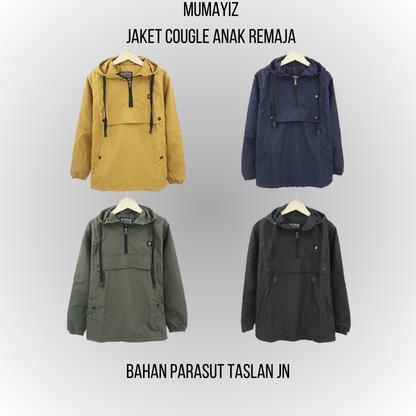 COVLEos | MUMAYIZ Jaket cougle anak remaja SD/SMP usia4-15 tahun bahan parasut taslan JN 0