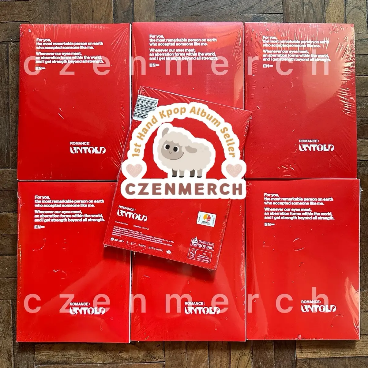 [READY] Enhypen Romance Untold Album Engene ver. SEALED