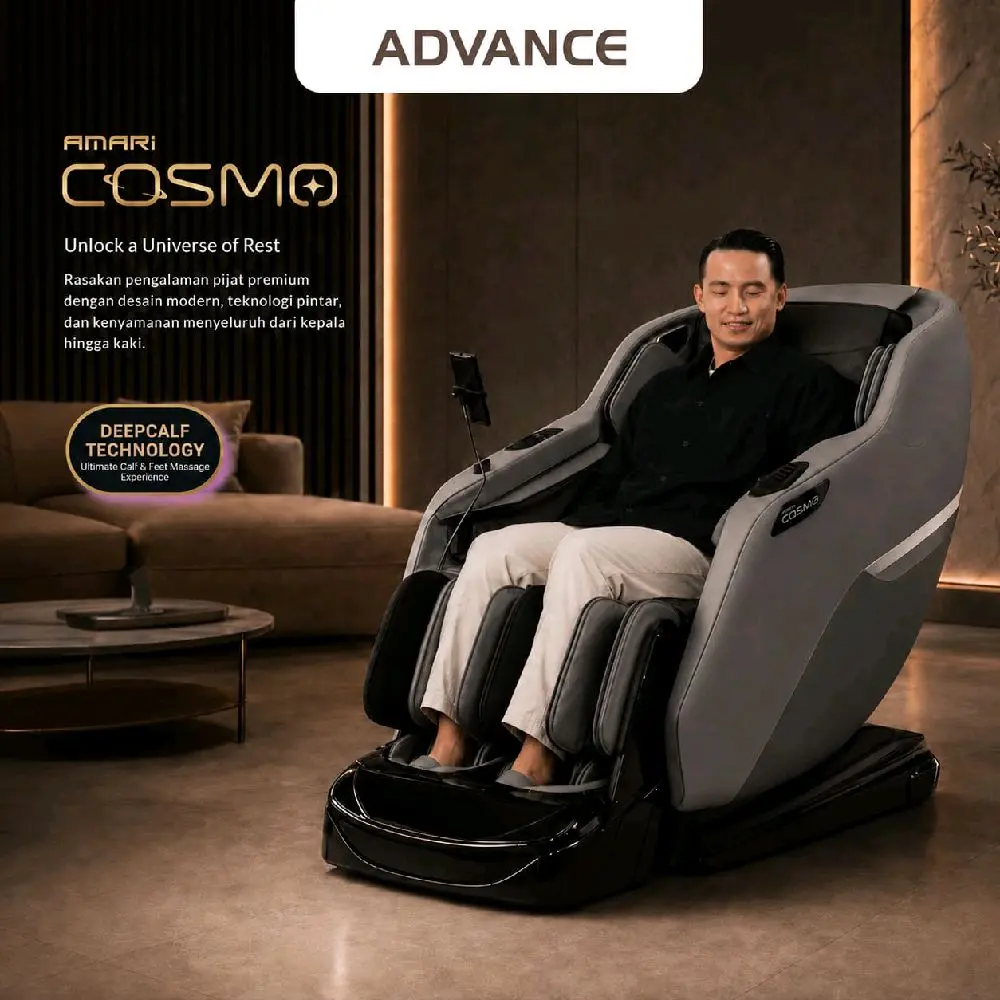 ADVANCE Amari Cosmo - Teknologi DeepCalf untuk Pengalaman Massage Premium dari Kepala hingga Kaki