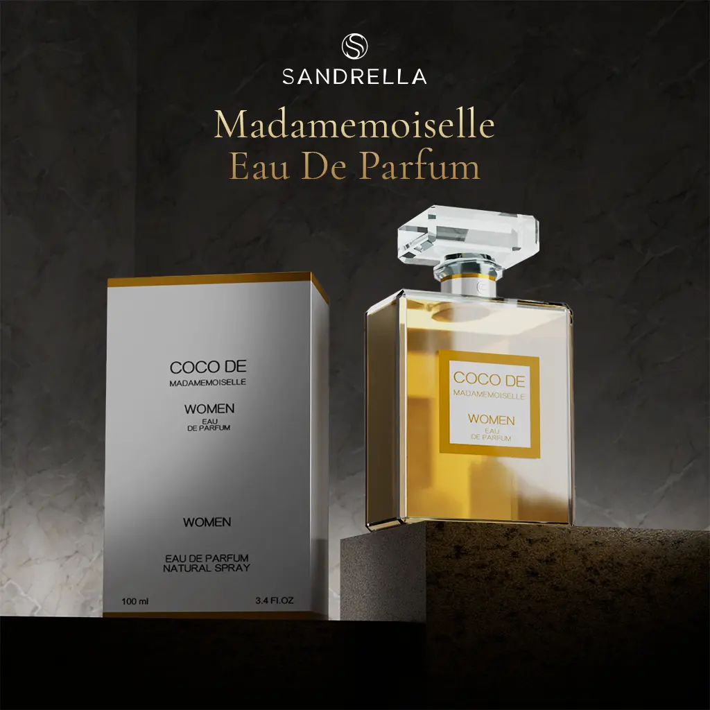 SANDRELLA Parfum Wanita Coco De Eau De Parfum 100 Ml Madamemoiselle Long Lasting Fragrance SAN-M