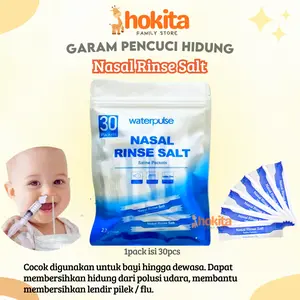 Garam Cuci Hidung Waterpulse Nasal Rinse Salt Original 30pcs