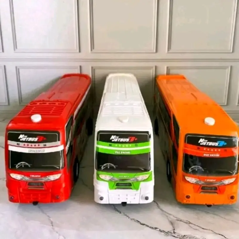 Mainan Bus BASURI Telolet ada Musik Dan Lampu Toys 1
