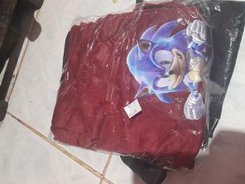 Product Review of Baju Setelan Anak Laki Laki - Pakaian Kaos dan Celana Fashion Anak Cowok Usia 5-15 Tahun - Motif SONIC Putih from e** n**z 1** 0
