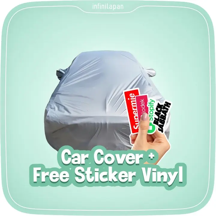 Cover Mobil atau Sarung Mobil | Car Cover Avanza Brio Agya Ayla Sigra dll | Waterproof Anti Air | Kendaraan Penutup | INFINILAPAN sarung  mobil
