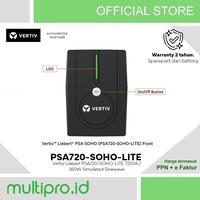 Gambar UPS 720VA Vertiv Liebert PSA SOHO 720VA/360W, 290V AVR PSA720-SOHO-LITE dari Multipro.id Kota Administrasi Jakarta Utara 4 Tokopedia