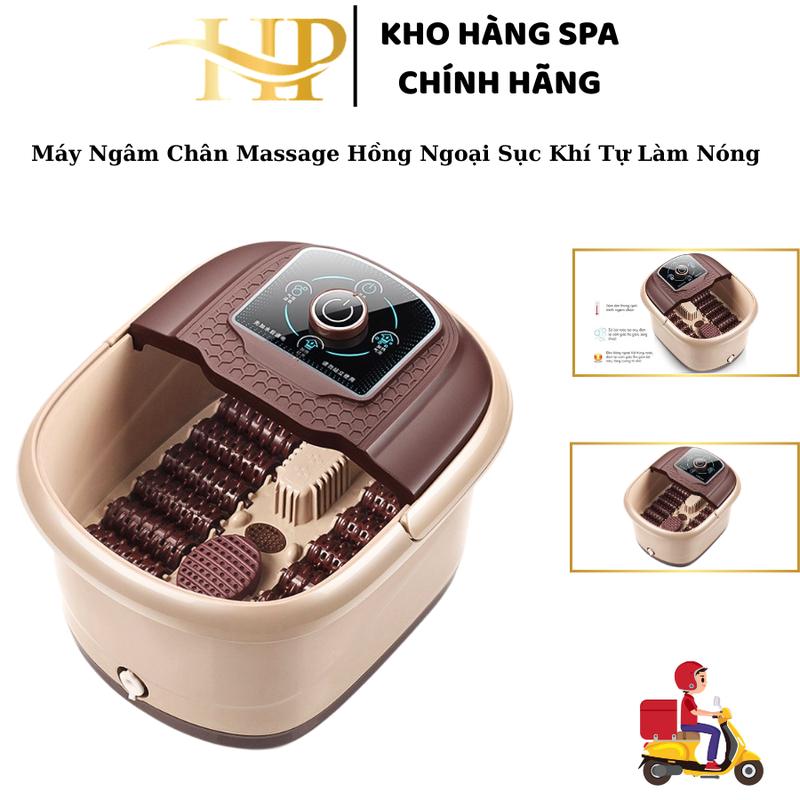 Máy Ngâm Chân Massage Hồng Ngoại | Sục Khí Tự Làm Nóng Bồn Ngâm Chân Massage I Dùng Tại Nhà - Spa Thẩm Mỹ Viện