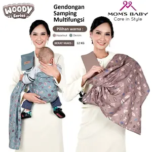 Moms Baby Gendongan Samping Multifungsi Woody Series