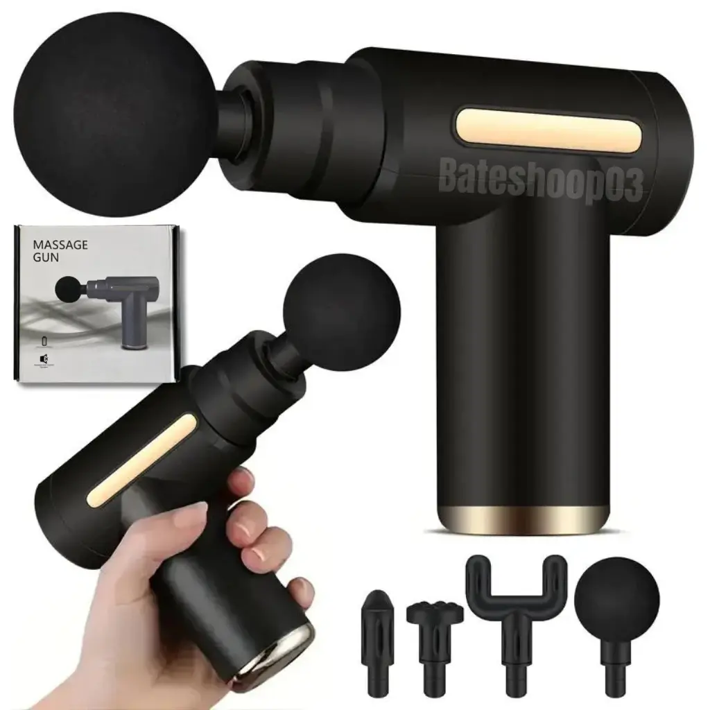 Massage Gun JBK 720 Elektrik - Alat pijat badan anti pegal