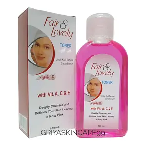 Fair and Lovely Toner Pembersih Wajah 100 ml - Muka Bersih - Facial Kotoran
