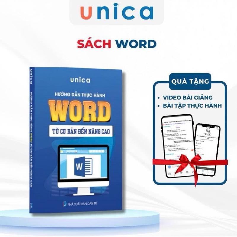 Sách Hướng dẫn thực hành Word từ cơ bản đến nâng cao: kèm tài liệu học