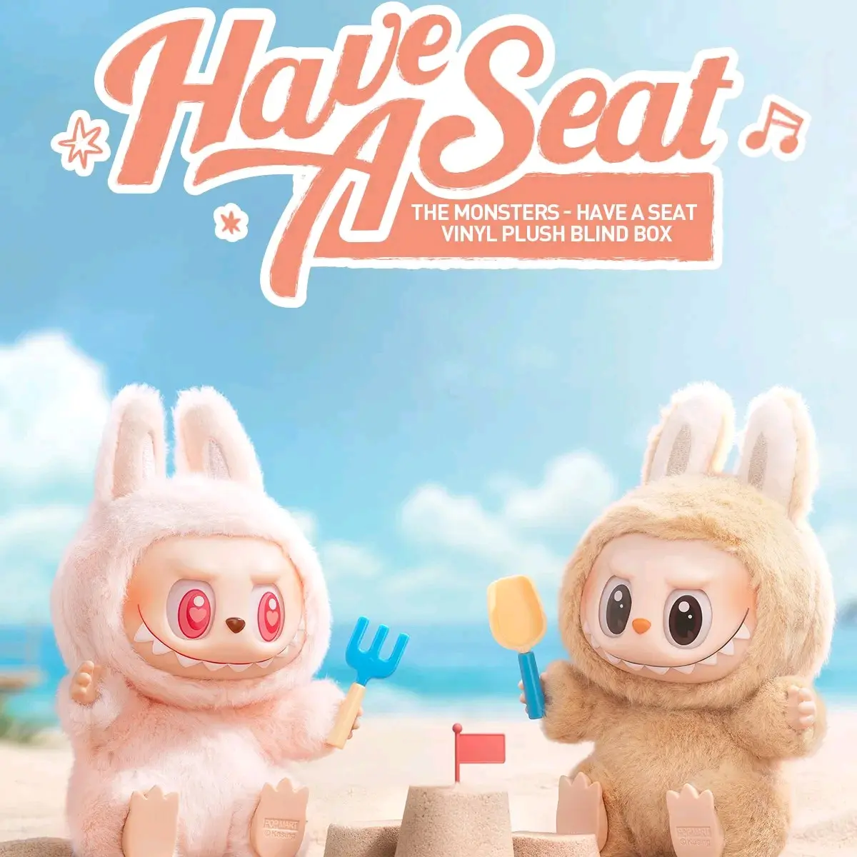READY STOCK [POPMART Official] Labubu V2 The Monsters Have A Seat Boneka Asli popmart