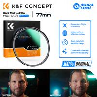 Gambar KNF Concept 77mm Lens Filter Nano-C Black Mist 1/4 Filter K&F Concept Black Diffusion dari Astra Foto Kota Administrasi Jakarta Pusat 1 Tokopedia