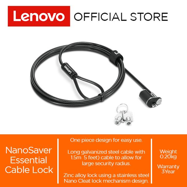 Cable De Seguridad Lenovo Nanosaver Essential 4xe1f30276