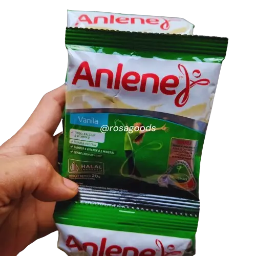 Susu Anlene Sachet per Renceng Isi 10 sachet Tersedia Varian Rasa Cokelat dan Vanila Milk dancow full susu kesehatan milk bebas kolesterol Bahan Dairy Vanilla Coklat susu bubuk full cream 1 susu untuk tulang dan sendi susu tinggi kalsium amino acid anlene 1