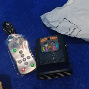 Party Light Lampu Diskotik Dugem 60 Pola Laser DJ RGB Remote & Sound Control untuk Wedding KTV Club Ultah Pesta Rumah