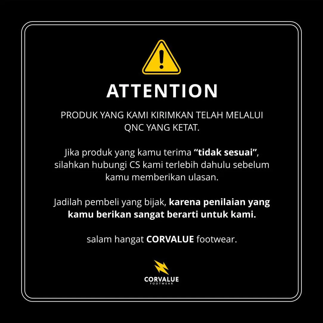 Corvalue Footwear - Sneakers Kasual Misablle Og Hitam putih Pria Wanita casual shoes original G34 3967 Canvas Kerja Black