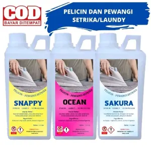PROMO PARFUM LAUNDRY ANTI BAKTERI PEWANGI DAN PELICIN SETRIKA TAHAN LAMA 1 LITER GRADE A