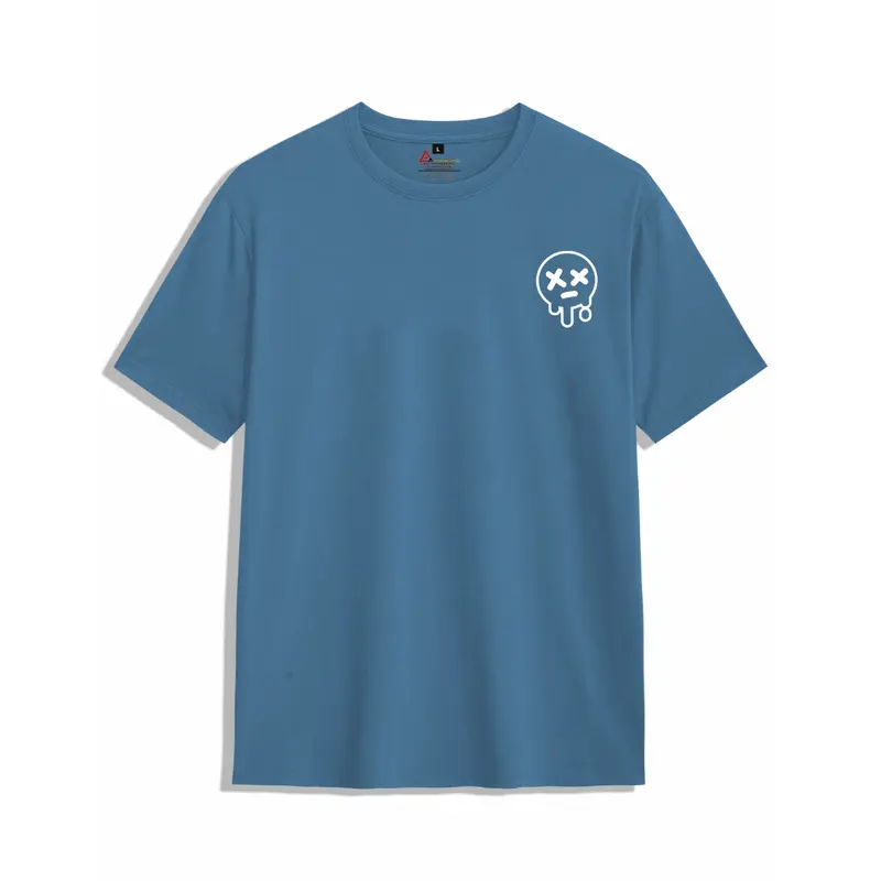 Baju Kaos Distro Pria Motip Smile - Kaos Unisex Sablon Simple - Baju Kaos Katun Casual Digital High - Nyaman Panjang Printing 6