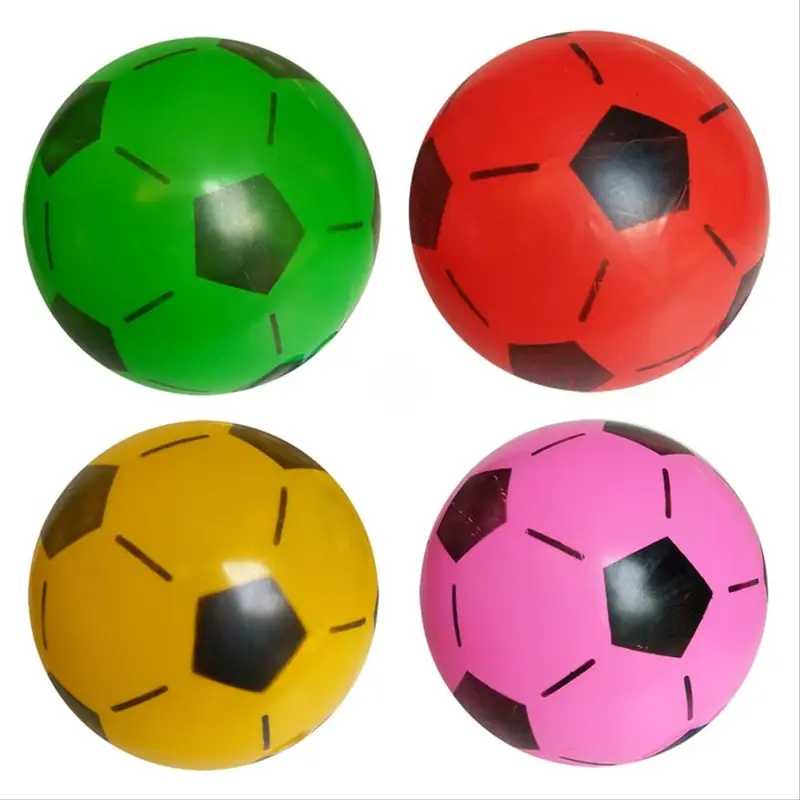 Mainan Anak Bola Karet Warna Warni Diameter 22cm 5