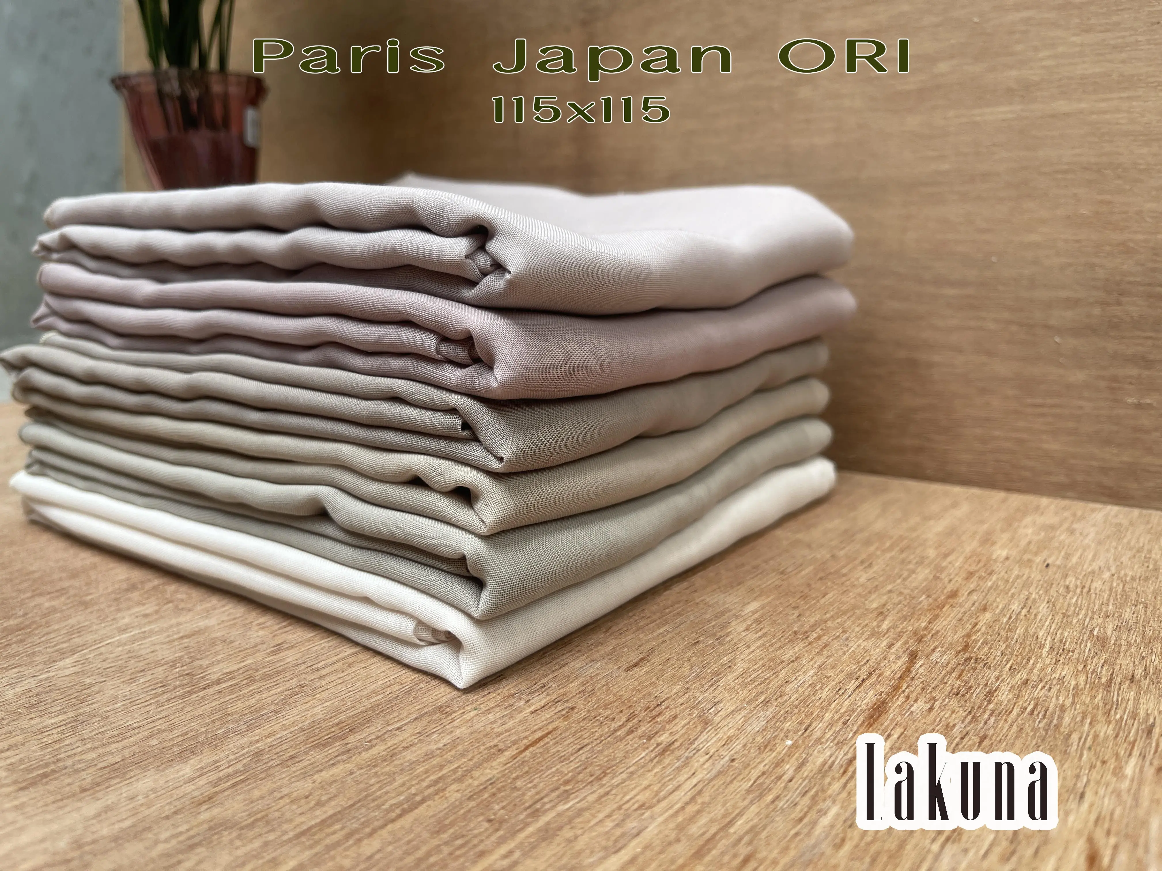 Paris Japan ORI | Paris Jepang | Hijab Muslim Paris Japan Original Segiempat Kerudung Square