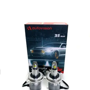 Autovision Lampu Mobil LED Xandway 35W Autovision Headlamp Foghlamp Car lampu pro7 di gunung Tembus Hujan Cut Off Rapi Cahaya Tebal 6.500K 3000 Lumen